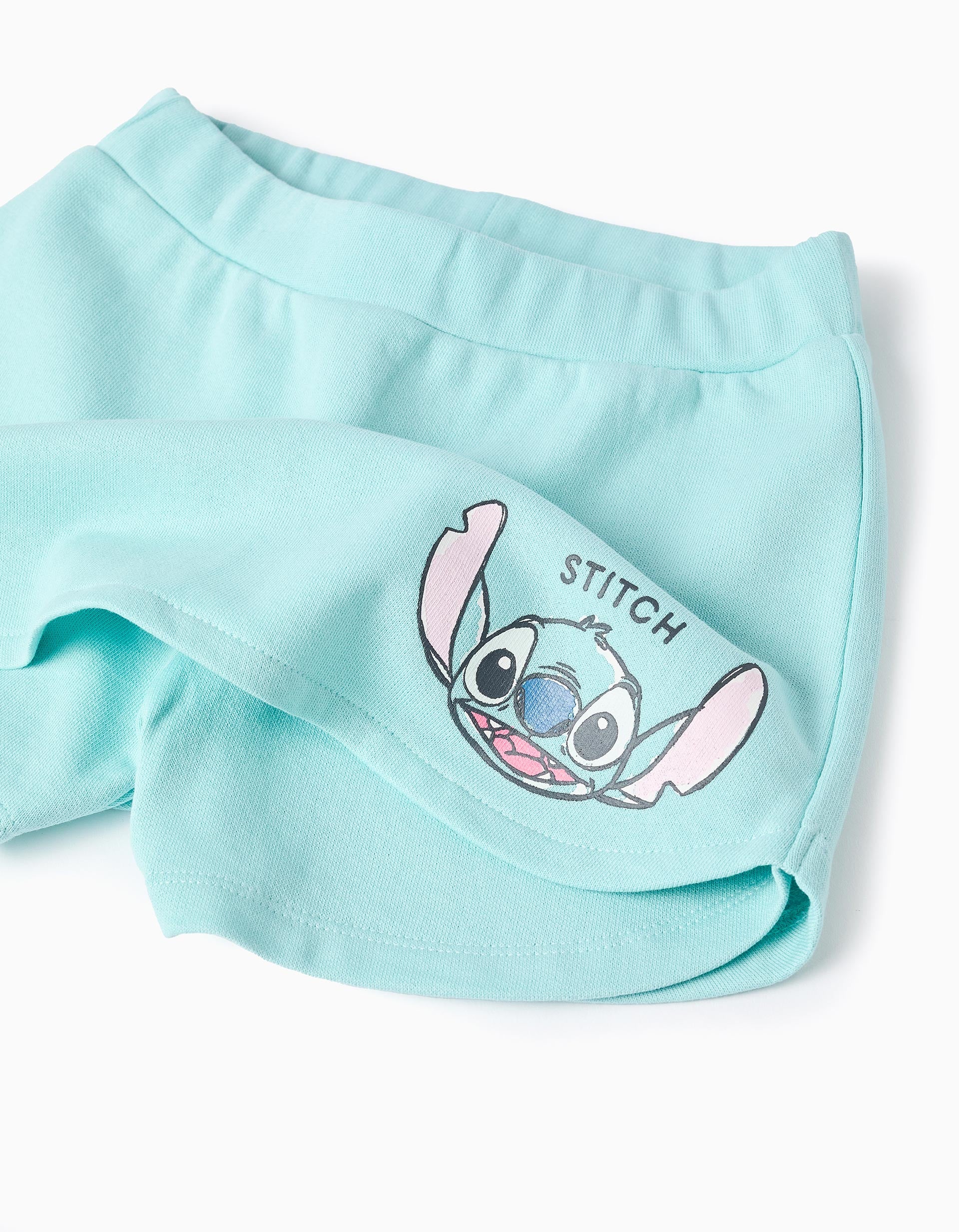 Conjunto de Camiseta y Falda-Pantalón Stitch - Imagen 4